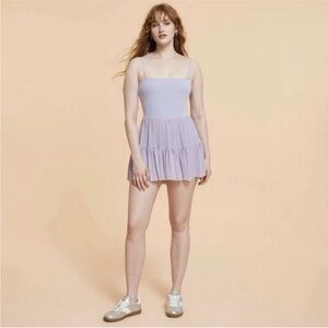 Chic Lavender Mini Dress